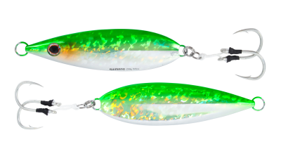 Shimano Butterfly Flat-Fall Jigs - Weight 250g/8.82oz - Green Silver