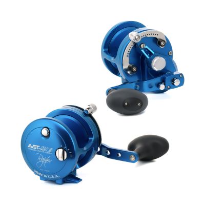 Avet JX 6/3 Magic Cast Two Speed Raptor Reel - Blue - Multiview