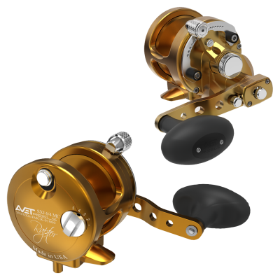 Avet SXJ 6/4 MC Raptor Two Speed Reel - Right-Hand - Gold - Multiview