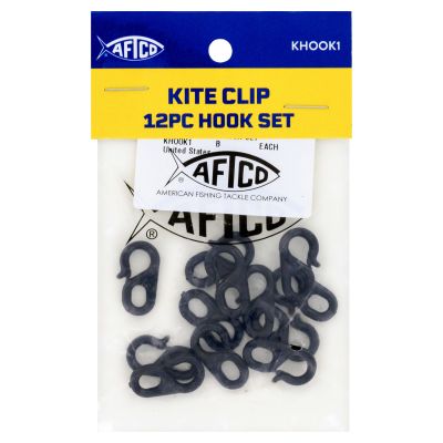 AFTCO Kite Clips 12pc Hook Set