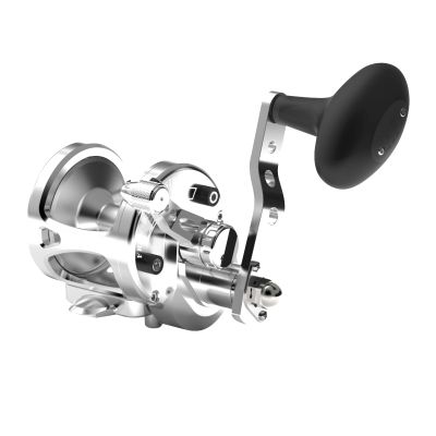 Avet SXJ G2 5.3 Magic Cast Single Speed Reel - Without Glide Plate - Silver