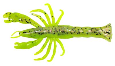 Berkley Gulp! Ghost Shrimp - Chartreuse Belly Shrimp
