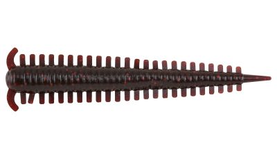 Berkley GULP! 2" Sandworm - Motor Oil/Red Fleck