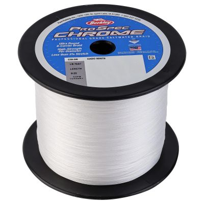 Berkley Prospec Chrome Premium Saltwater 2500 yd. Braid Line Roll