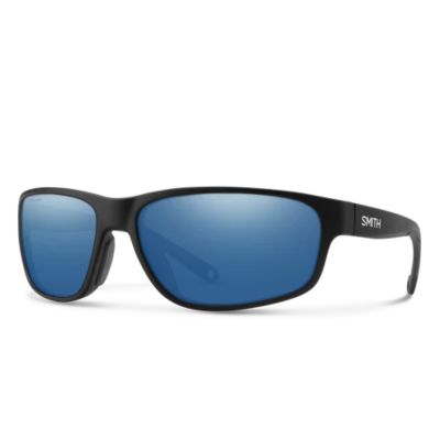 Smith Redding 2 Sunglasses - Matte Black Frame - ChromaPop Glass Polarized Blue Mirror Lens