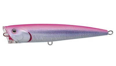 Daiwa Saltiga Dorado Floating Popper 14F - Laser Pink Purple
