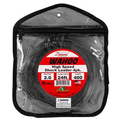 Diamond Fishing Products Wahoo High Speed Shock Leader