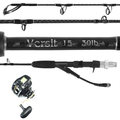 Dominion E-Rod Versit & Daiwa Tanacom S300J Electric Jigging Combo - VST-RO Rod & TCS300J Reel