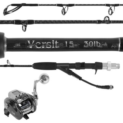 Dominion E-Rod Versit & Daiwa Seaborg 500J Electric Jigging Combo - VST-RO Rod & SB500J Reel