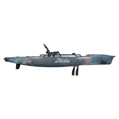 Hobie Mirage Pro Angler 14 Pedal Kayak with 360XR Drive Technology - Blue Camo - Side