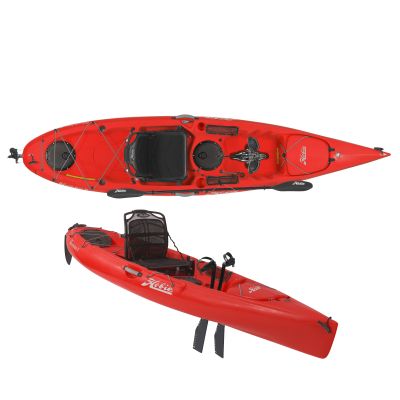 Hobie Mirage Revolution 11 Pedal Kayak - Red Hibiscus