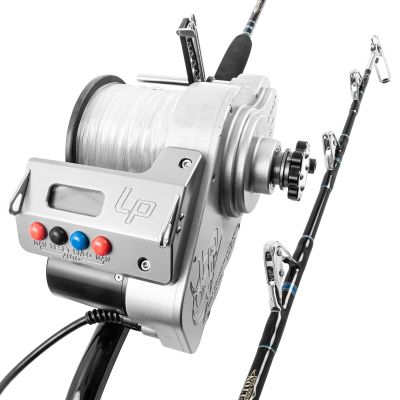 Lindgren-Pitman S2-1200 Ultimate Electric Reel & Melton Tackle Deep Drop Rod