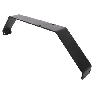 Lindgren-Pitman BT-600 Electric Teaser Reel Bracket, black U-shaped mounting bracket with a flat center section, angled ends, and multiple mounting holes.