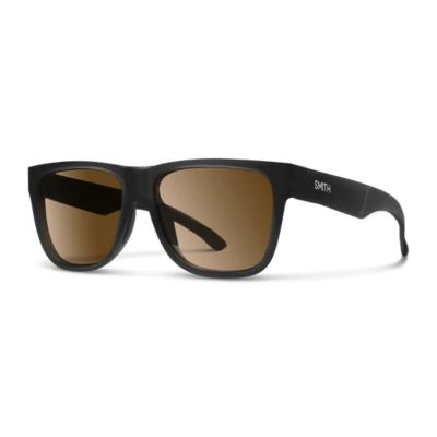 Smith Lowdown 2 Sunglasses - Matte Black Frame - ChromaPop Photochromic Brown Lens