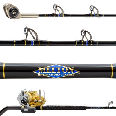 Melton Tackle Diel DSF 64XH UB Rod Handle with Hooker Electric Tiagra HESG250ASM & TI50WLRSA Reel