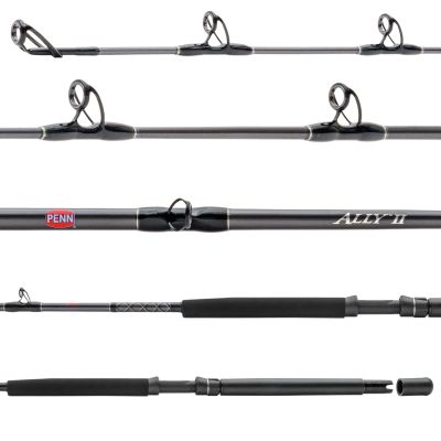 Penn Ally II ALLYBWII1530C70LB Live Bait Boat Rod Sections