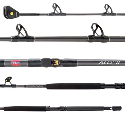 Penn Ally II ALLYBWII5080C60RS Roller Stripper/Tip Boat Rod Sections