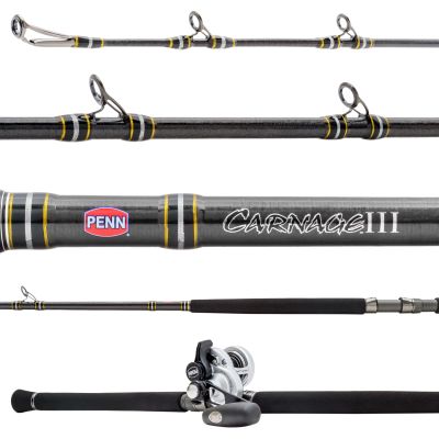 Penn Carnage III West Coast CARWCIII1025C80 Rod & Fathom II FTHII10XNLD2 Reel Combo