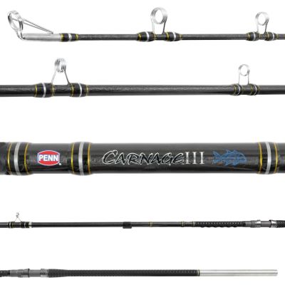 Penn Carnage III Surf Conventional ULUA CARSFIII5080C13UL Rod