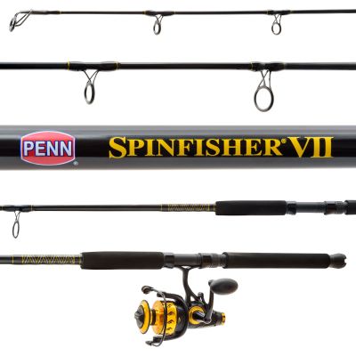 Penn Spinfisher VII SSVII6500LL701H Live Liner Spinning Rod & Reel Combo
