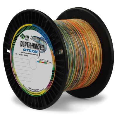 PowerPro Depth-Hunter Multi-colored Offshore Braided Fishing Line