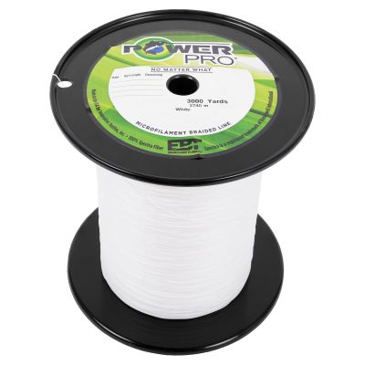 PowerPro Spectra Braided Fishing 3000 yd. Line - White