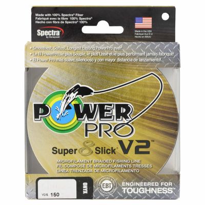 PowerPro Super 8 Slick V2 - 150 yd. - Onyx