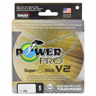 PowerPro Super 8 Slick V2 - 300 yd. - Onyx