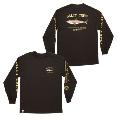 Salty Crew Bruce Long Sleeve T-Shirt - Black