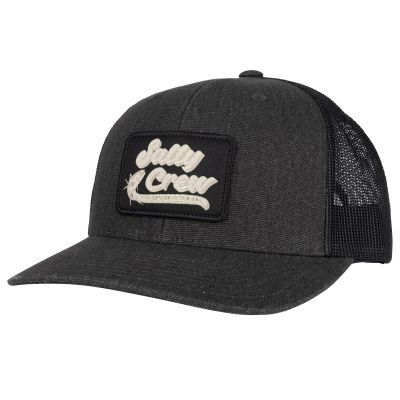 Salty Crew Retro Catch Retro Trucker Hat - Black - Front View