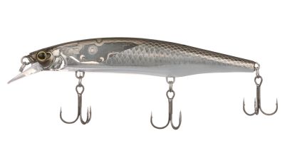Shimano Zumverno FLASH BOOST Jerkbait Lures - Black Silver - Side