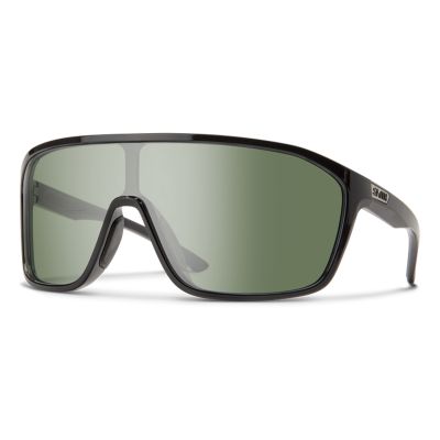 Smith Boomtown Sunglasses - Black Frame - ChromaPop Polarized Gray Green Lens