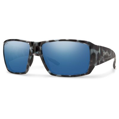 Smith Guide's Choice Small Sunglasses - Sky Tortoise - ChromaPop Polarized Glass Blue Mirror Lens