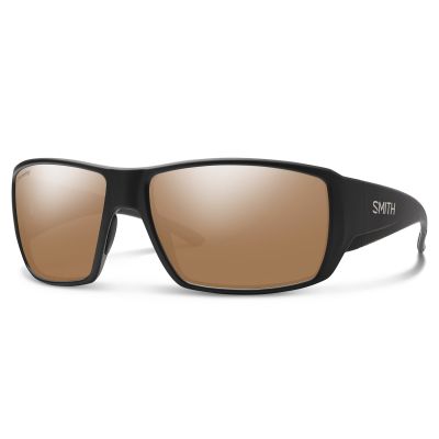 Smith Guide's Choice Sunglasses - Black Frame - Techlite Polarchromic Copper Mirror