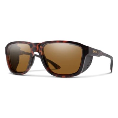 Smith Embark Sunglasses - Matte Tortoise Frame - ChromaPop Glass Polarized Brown Lens