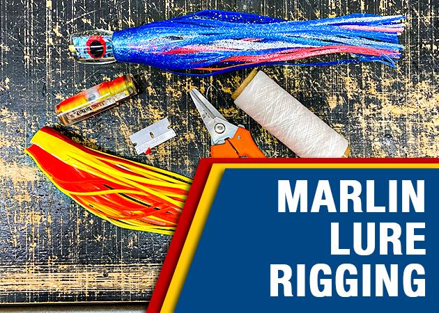 Lure Skirting and Rigging Service Banner